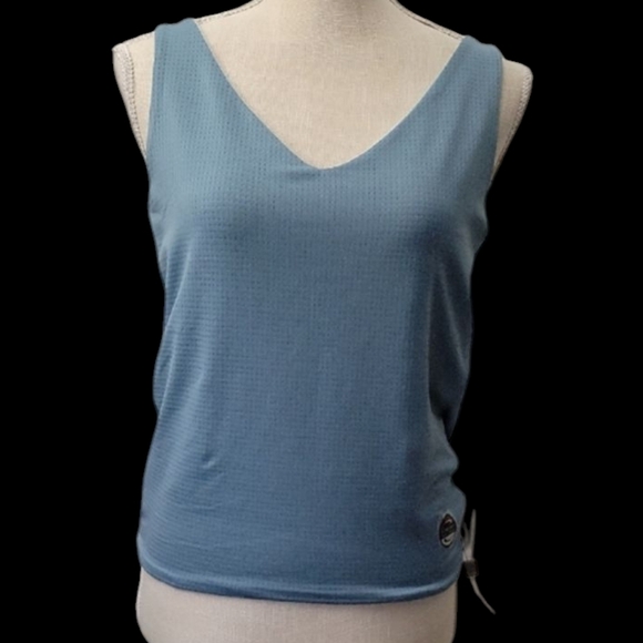 NWT Nike Blue Sleeveless Reversable Top - Picture 1 of 4